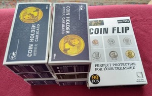 lot 253 image: Large Cardboard Flip Lot - Variety of Sizes