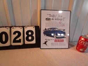 lot 28 image: 1949 Mercury Advertisement