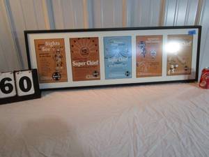 lot 60 image: Woodsedge Framed Santa Fe Print