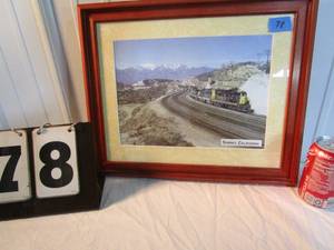 lot 78 image: Framed Photo Santa Fe #4561 Summit CA