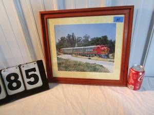 lot 85 image: Framed Photo Santa Fe #306