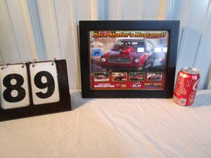 lot 89 image: Framed Photo Dave Shafers Mustang II