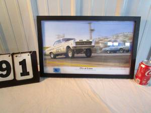 lot 91 image: Up North Gallery Framed Painted Print