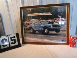 lot 95 image: Vintage Drag Racing Photo - Lancer & Young