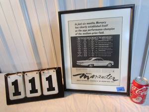 lot 111 image: Woodsedge Framer Mercury Marauder Sales Flyer