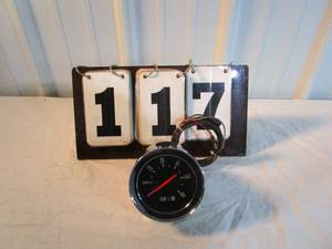 lot 117 image: Vintage Chrome Tach