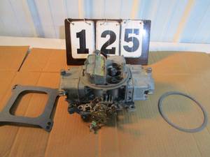 lot 125 image: Holley Carburetor