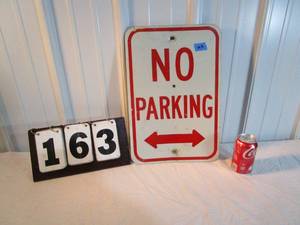 lot 163 image: No Parking Sign
