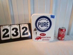 lot 232 image: Pure Oil Company Key Box