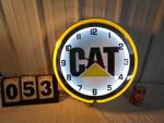 Caterpillar Neon Wall Clock