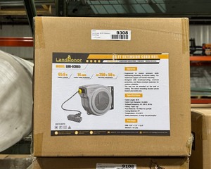 Landhonor 65 Ft Extension Cord Reel, 143 (LHR-ECR65)