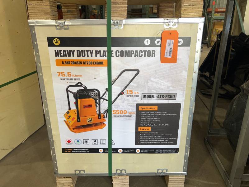 ATSPOWER Heavy Duty Plate Compactor (ATS-PC90H)