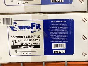 1-14 In Galvanized Coil Roofing Nails