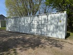CIMU1067685 // 40 Ft Shipping Container with 2 Side Doors, 40HC, Single Trip