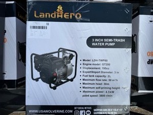 lot 148 image: LandHonor Water Pump LDH-TWP80