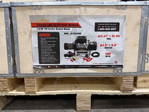 lot 100 image: Landhonor 20000LBS Electric Winch LHR-EW20000