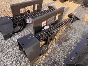 lot 211 image: WOLVERINE Skid Steer Sickle Bar Mower SBM-12-72W