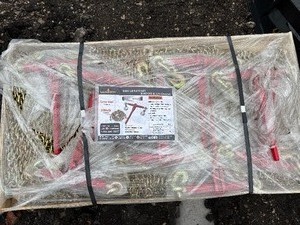 lot 300 image: Landhonor 5400 LB Ratchet Binders & G70 Chains LHR-RC5400