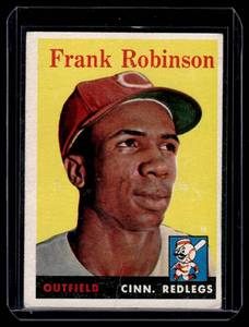 Frank Robinson 2nd year 1958 Topps #85 Vintage Baseball Card