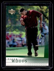 Tiger Woods RC 2001 Upper Deck #1 Rookie Golf Card
