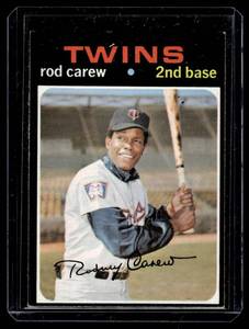 lot 40 image: Rod Carew 1970 Topps #210 Vintage Minnesota Twins Baseball Card
