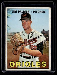 lot 46 image: Jim Palmer 1967 Topps #475 Vintage Baseball Card