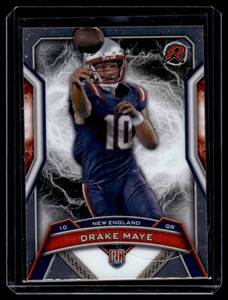 lot 66 image: Drake Maye RC 2025 Topps Sesurgence #164 Rookie Football Card