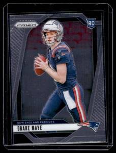 lot 68 image: Drake Maye RC 2024 Prizm #329 Rookie Football Card