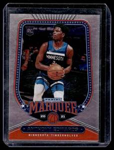 lot 314 image: Anthony Edwards RC 2020-21 Chronicles #254 Rookie Minnesota Timberwolves Basketball Card