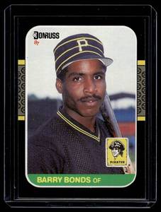 lot 160 image: Barry Bonda RC 1987 Donruss #261 Rookie Baseball Card