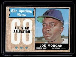 lot 175 image: Joe Morgan 1968 Topps #364 Vintage Baseball Card