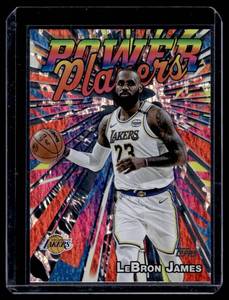 lot 179 image: LeBron James Foil Insert 2025 Topps Power Platers #PP-7 basketball Card