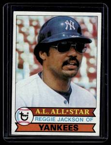 lot 194 image: Reggie Jackson 1979 Topps #700 Vintage Baseball Card