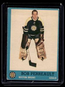 lot 215 image: Bob Perreault RC 1962 Topps #2 Vintage Rookie Hockey Card