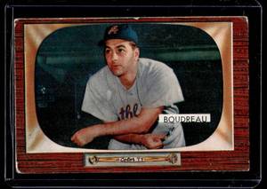 lot 217 image: 1966 Bowman Lou Boudreau #89 Vintage Baseball Card