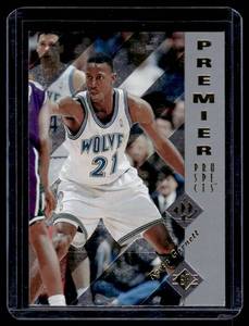 lot 244 image: Kevin Garnett RC 1996 Upper Deck SP Premier Prospects #159 Rookie Minnesota Timberwolves Basketball Car