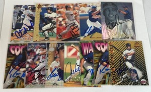 lot 115 image: 12 Minnesota Twins On Card Autographs - Walker, Coomer, Trombley, Cordova, Steinbach, Lawton, Mears, Hocking, Nixon