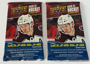 lot 221 image: 2020-21 Upper Deck Extended Series Hockey 2 Pack Lot