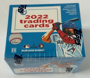 lot 227 image: 2022 Topps Baseball Sealed Vending Card Box