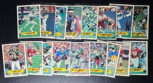 lot 95A image: 17-Card 1983 StickerPicture NFL Football Card Lot