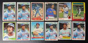 lot 306 image: Fergie Jenkins 12 Card Vintage Baseball Lot