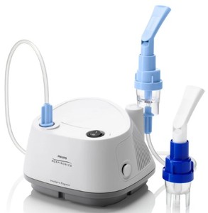 lot 40 image: New In Box Philips Respironics InnoSpire Elegance Compressor Nebulizer System Portable 3.3 lb Device Delivers Medication In 68 Min. SideStream Technology Creates Ultra-Fine Particles For Efficient Lung Delivery. Compact & Travel-Friendly.