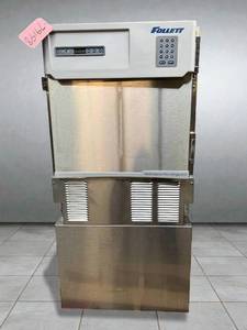 lot 21 image: MSRP $10,000  Follett Performance Plus Commercial Refrigerator On Custom Stainless Steel Stand, Digital Keypad Controlled, Reliable Cold Storage for Healthcare Foodservice Laboratory &amp Institutional Facilities - Works Great