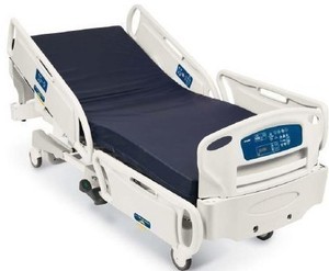 lot 2 image: MSRP $28,000 STRYKER SLEEK GO-BED MEDSURG HOSPITAL BED 500LB CAPACITY WZONE EXIT ALARM, DIGITAL SCALE FREE USED PRESSURE RELIEF MATTRESS &amp PLUGS INTO REGULAR HOME LIGHT SOCKET -SEE PDF - WORKS GREAT&nbsp