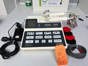 lot 47 image: MSRP $8,000  Chattanooga Intelect Legend Combo Therapy System, Electrotherapy &amp Therapeutic Ultrasound Device, Multi-Modal Pain Management, Muscle Stimulation &amp Rehab Treatment for Physical Therapy Clinics Sports Medicine &amp Orthopedic Use