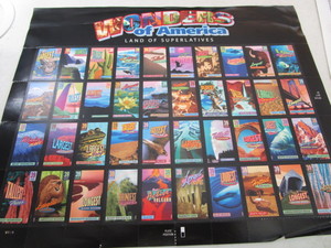 lot 103 image: Wonders Of America 39 Cent Stamps