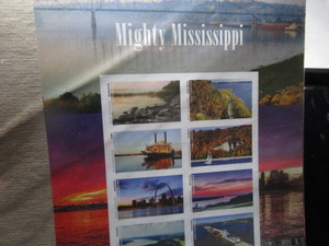 lot 119 image: Mighty Mississippi Forever Stamp Frame