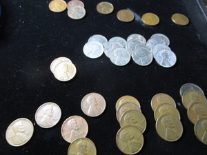 lot 204 image: Wheat Pennies