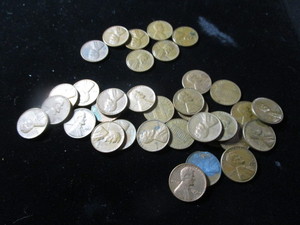 lot 207 image: Lincoln Pennies