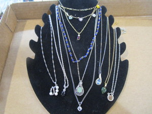 lot 357 image: Ten Necklaces